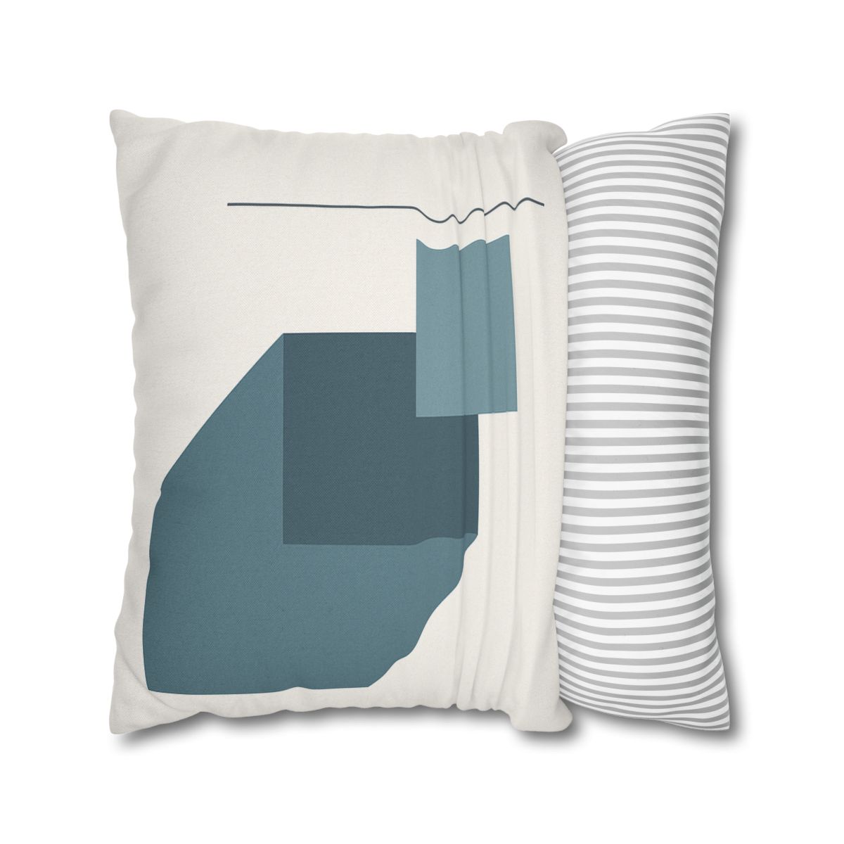 Stepped Rectangle Orbits personalized pillow covers
