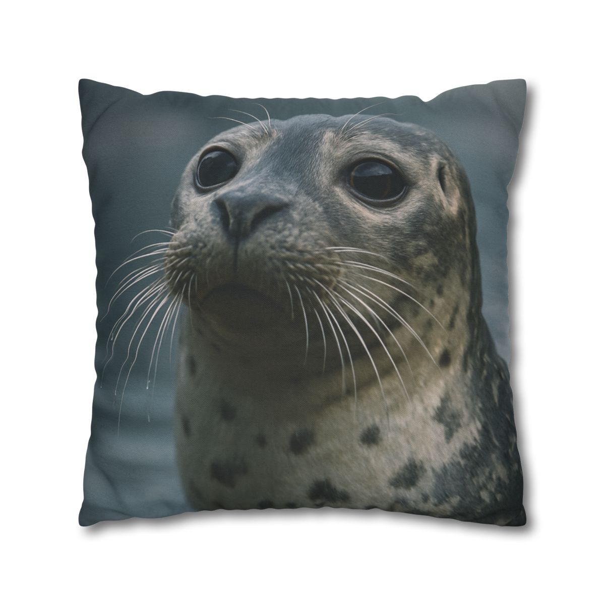 Harbor Seal Serene Gaze trendy patterned pillow cases