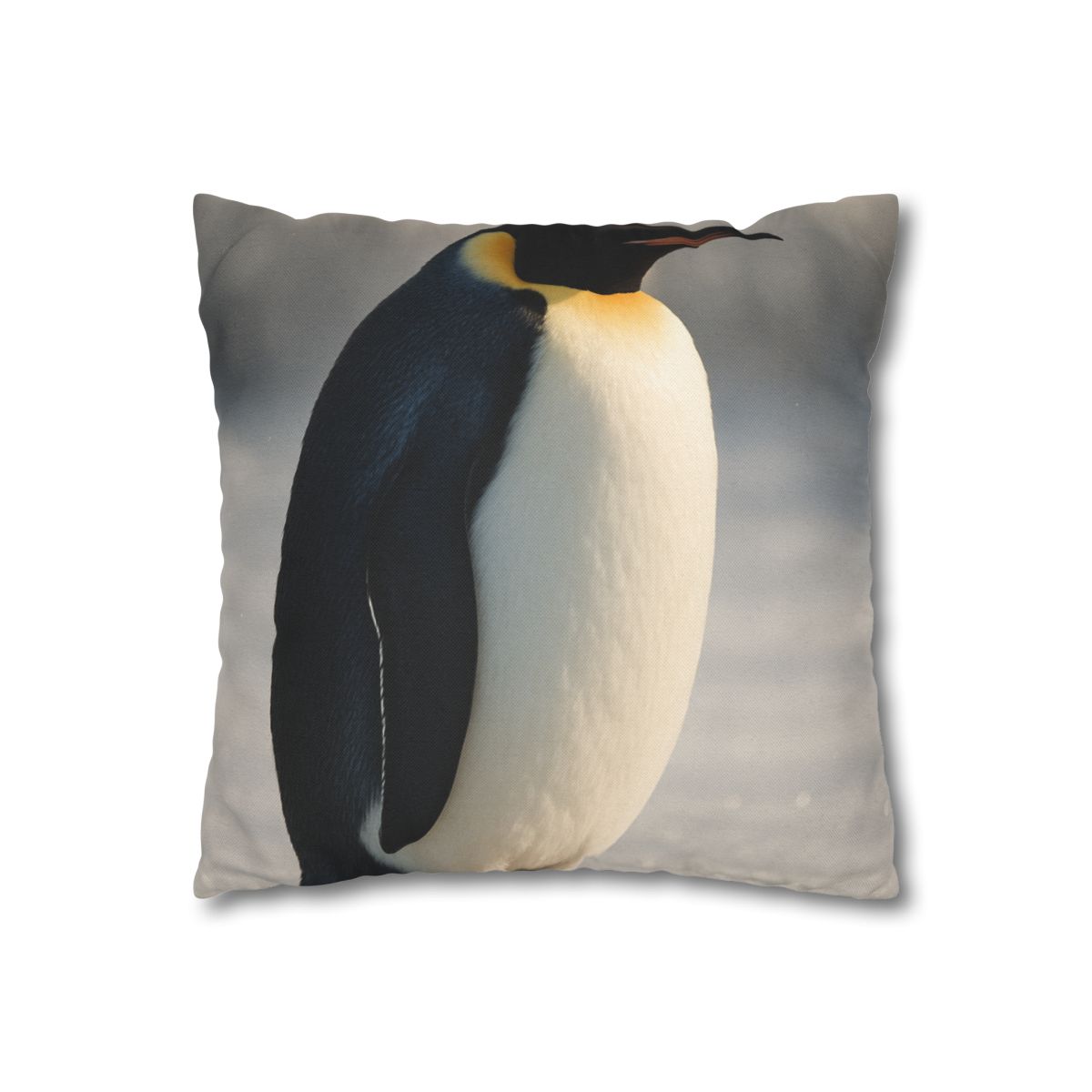 Aurora Drift Emperor Penguin custom pillow cases