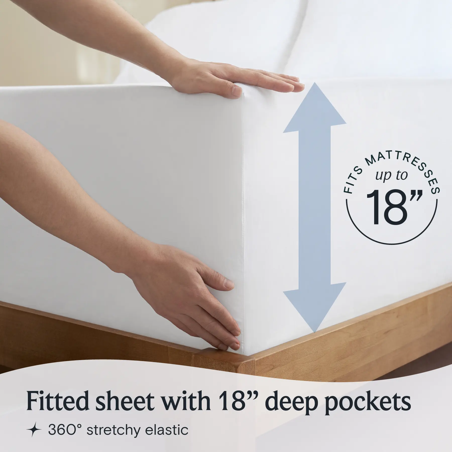 LuxClub 4PC Cooling Microfiber Sheet Set - 18" Deep Pocket - Silky Soft, Wrinkle-Free, Eco-Friendly Luxury Bedding &ndash; Perfect for Year-Round Comfort