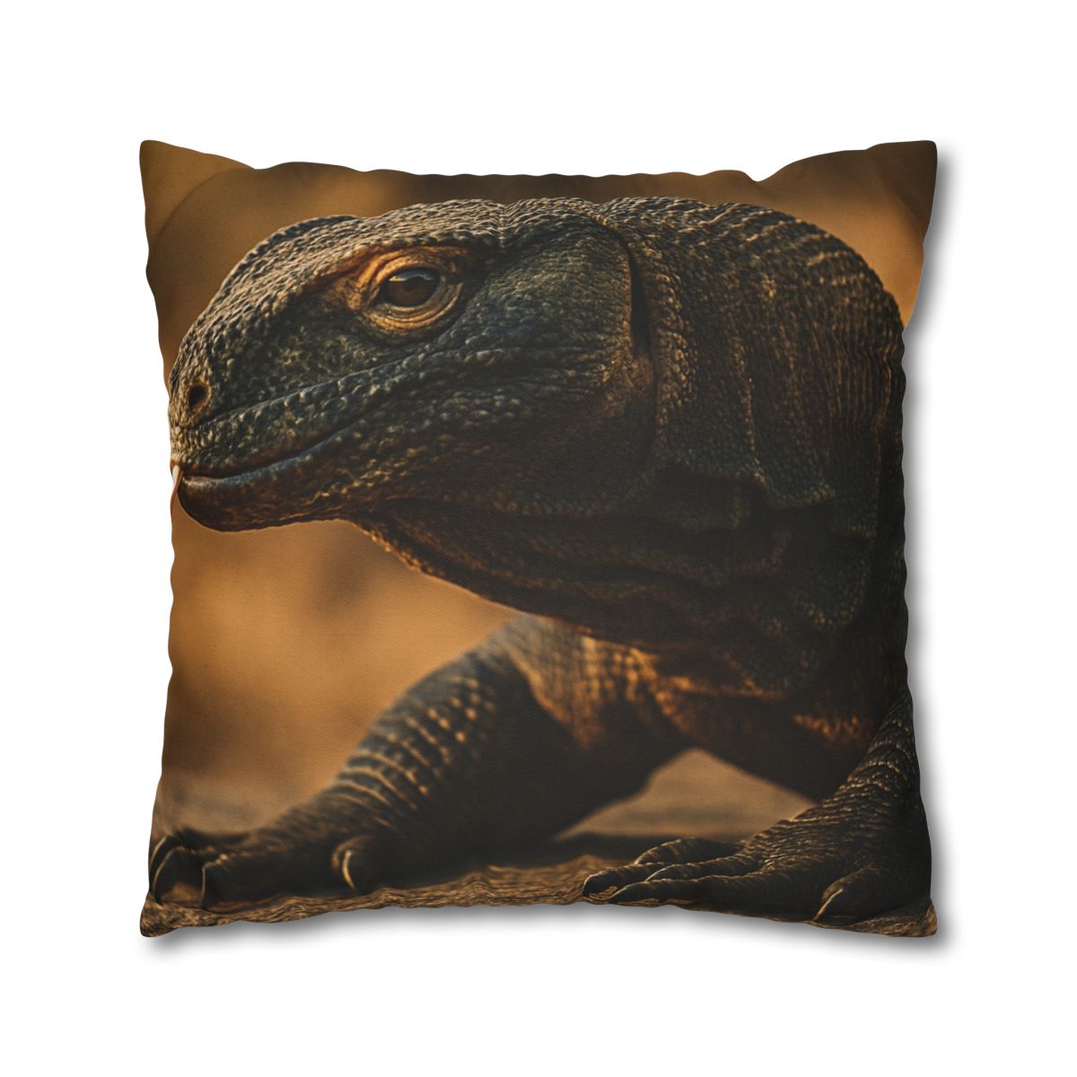 Molten Scale Komodo Dragon comfortable bedding pillow covers