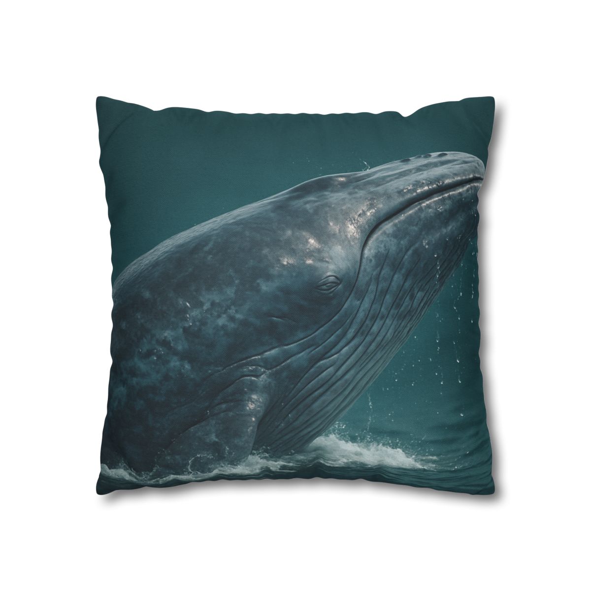 Ocean Song Blue Whale comfortable bedding pillow covers
