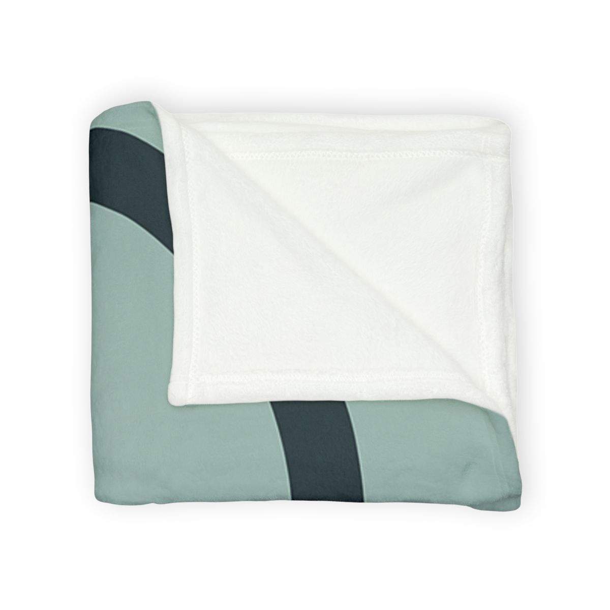 Partial Arc Duo soft fleece blankets