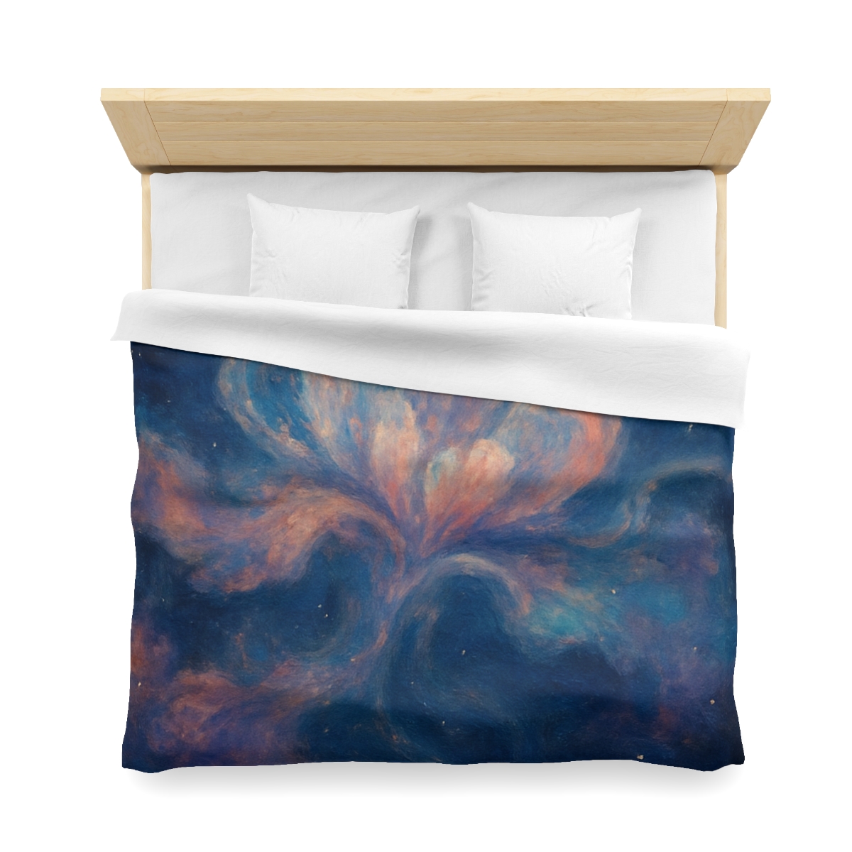 Velvet Plasma Bloom Tapestry custom duvets