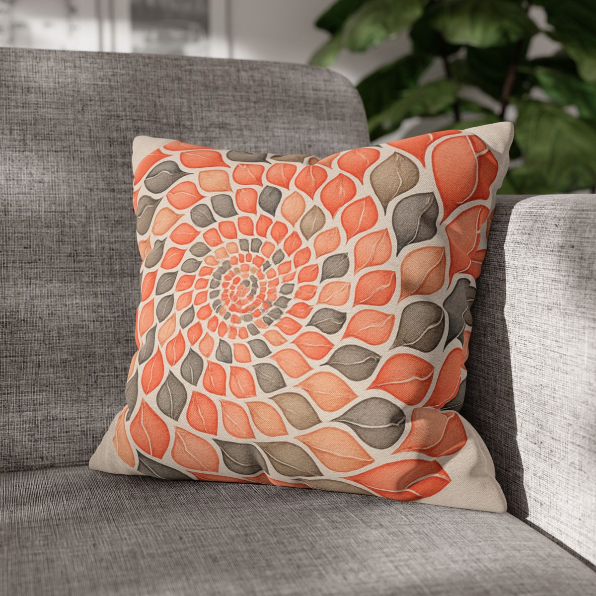 Bud Spiral Time Mosaic stylish decorative pillowcases