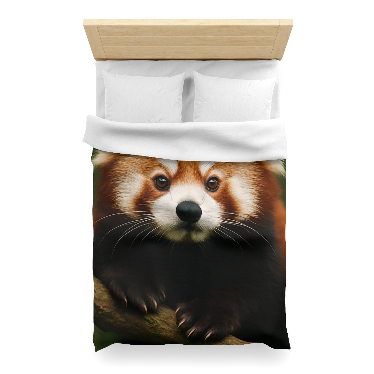 Bamboo Climber Red Panda soft comforter duvets