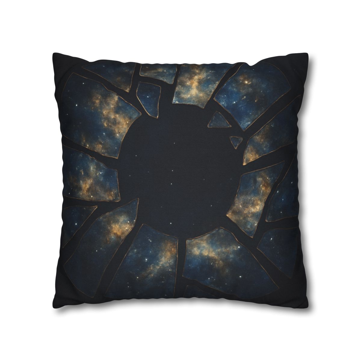 Starlit Fracture Mosaic designer print pillow cases