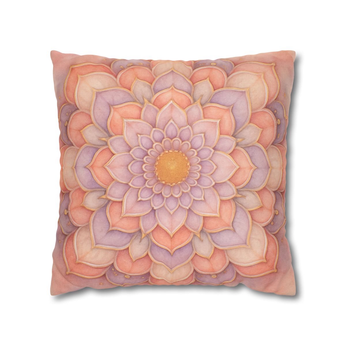 Petal Prism Mandala unique gift pillow cases