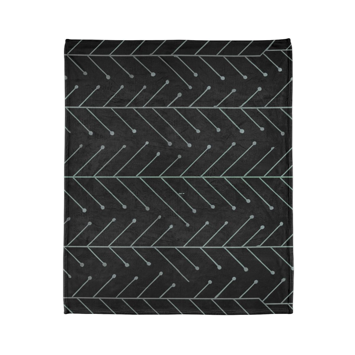 Leaf Venation Circuitry custom blankets