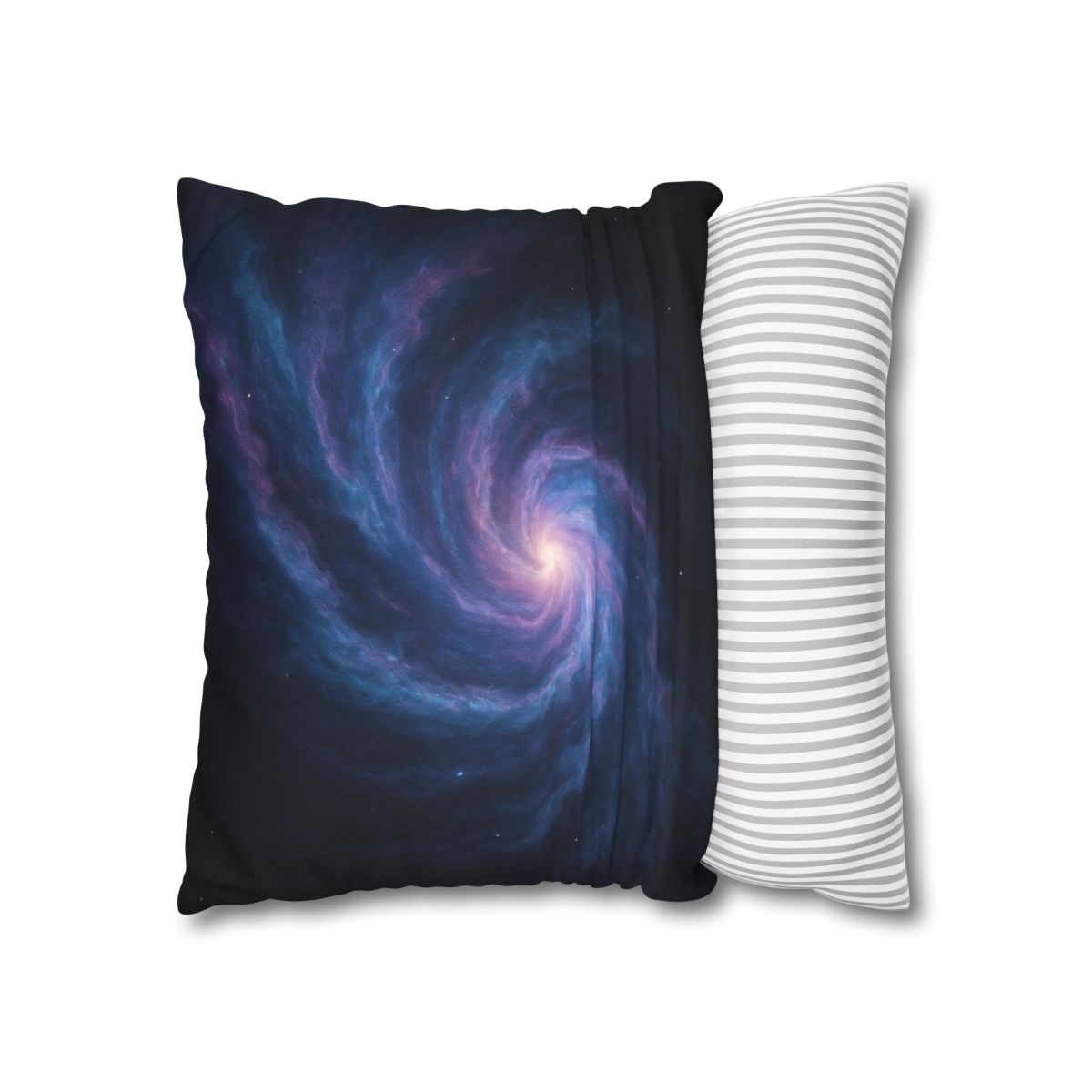 Prismatic Nebula Spiral soft cotton pillow cases