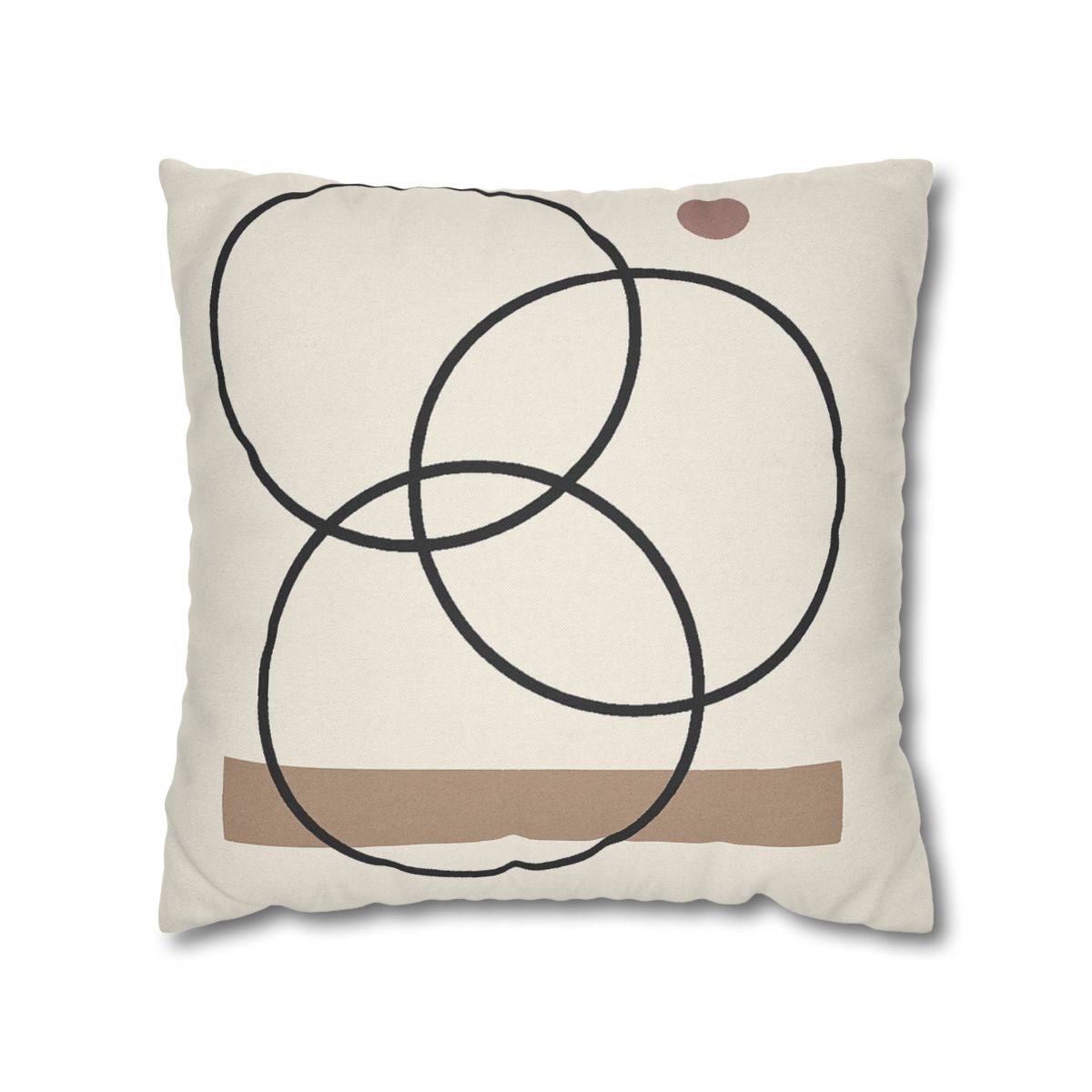 Staggered Rings And Slim Bar comfortable bedding pillow covers