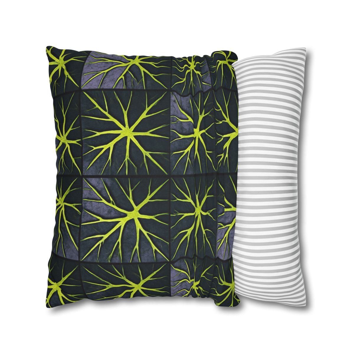 Venation Starburst Mosaic designer print pillow cases