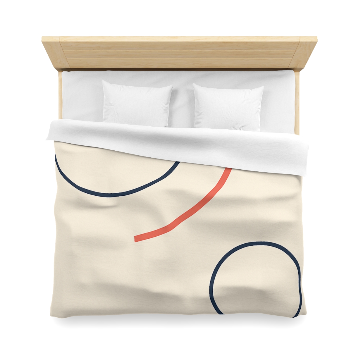 Orbit Gap Circle Pair unique patterned duvets