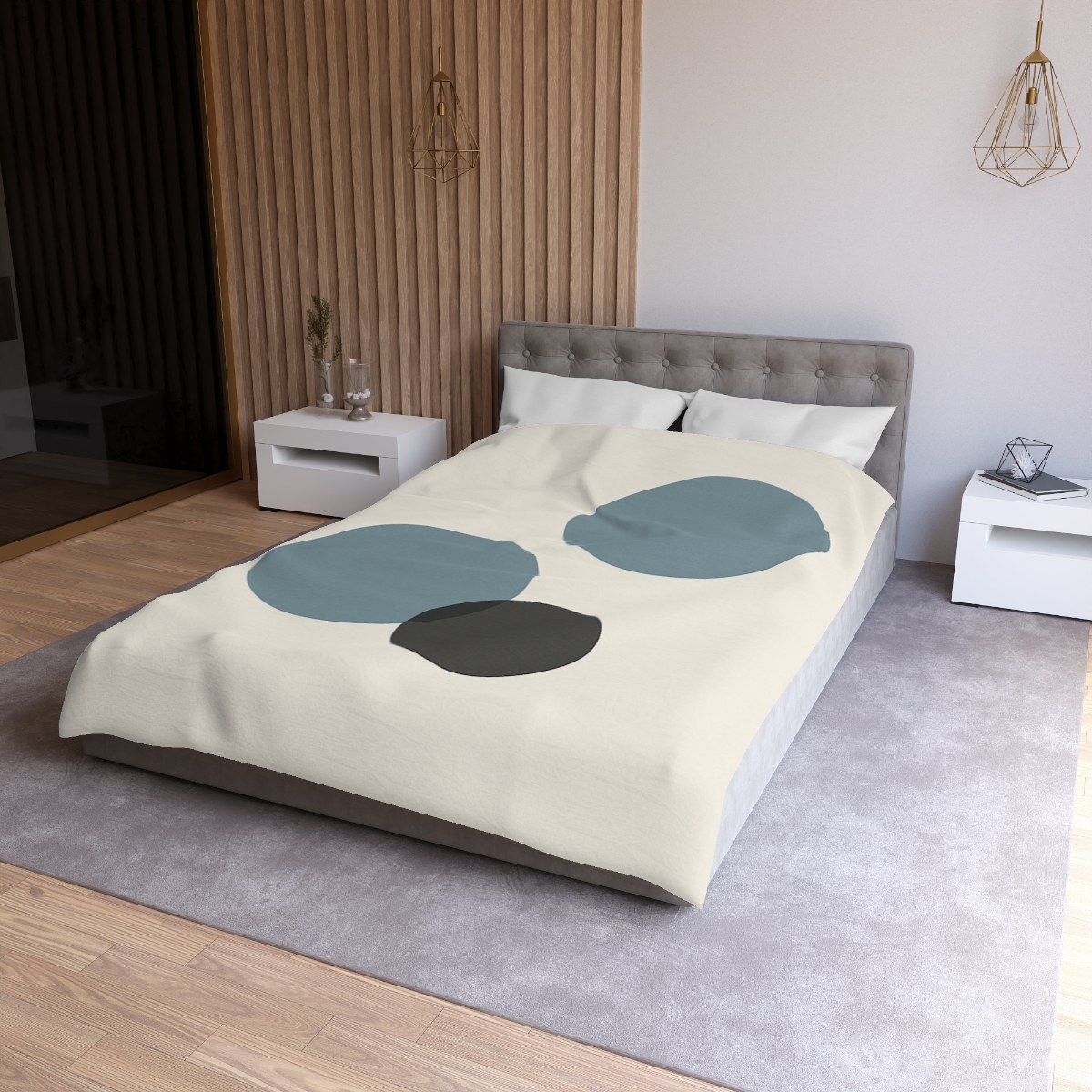 Quiet Orbit Of Three Circles trendy bedroom duvets