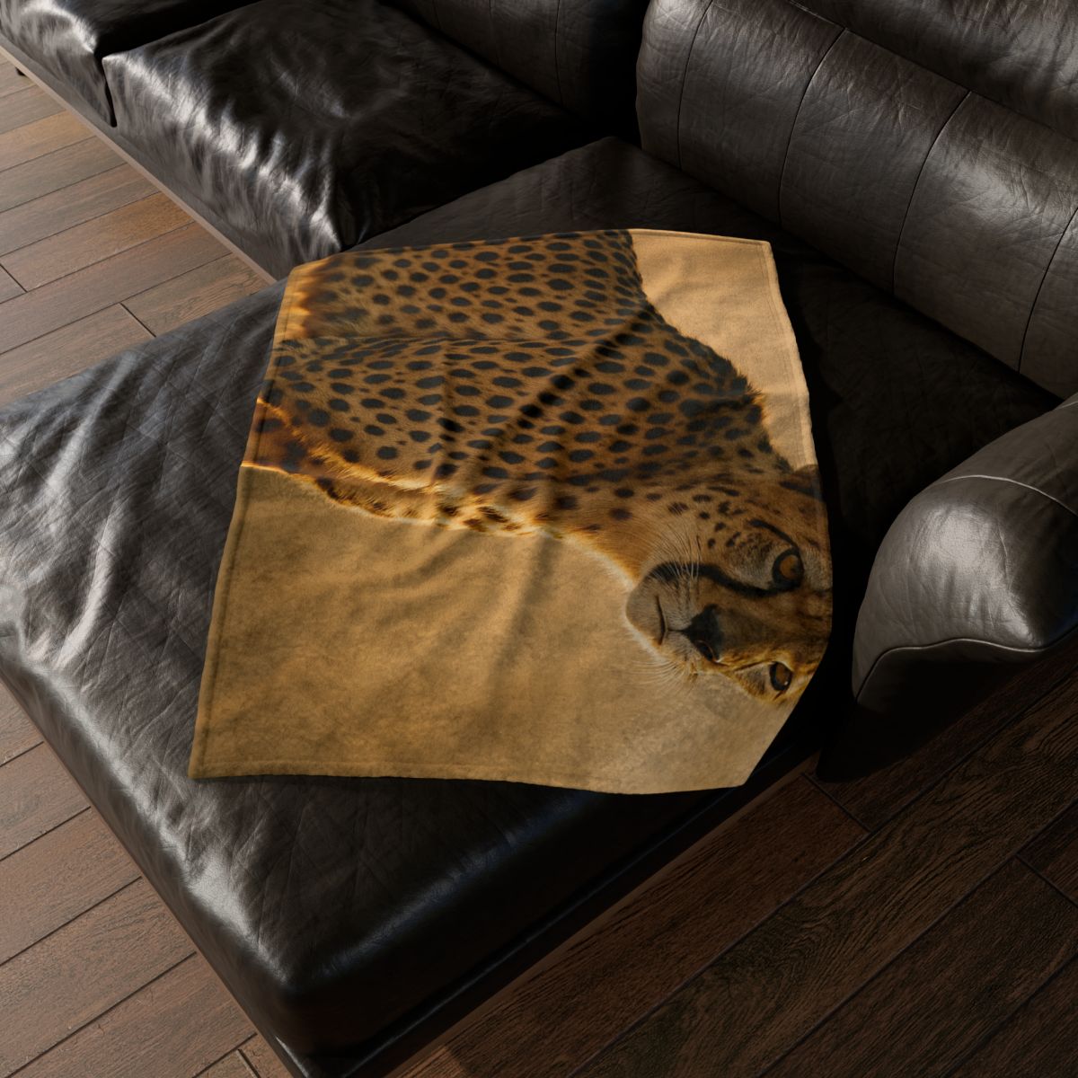 Horizon Runner Cheetah decorative home blankets