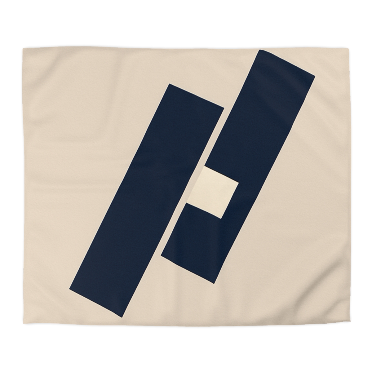 Quiet Diagonal Stack custom duvets