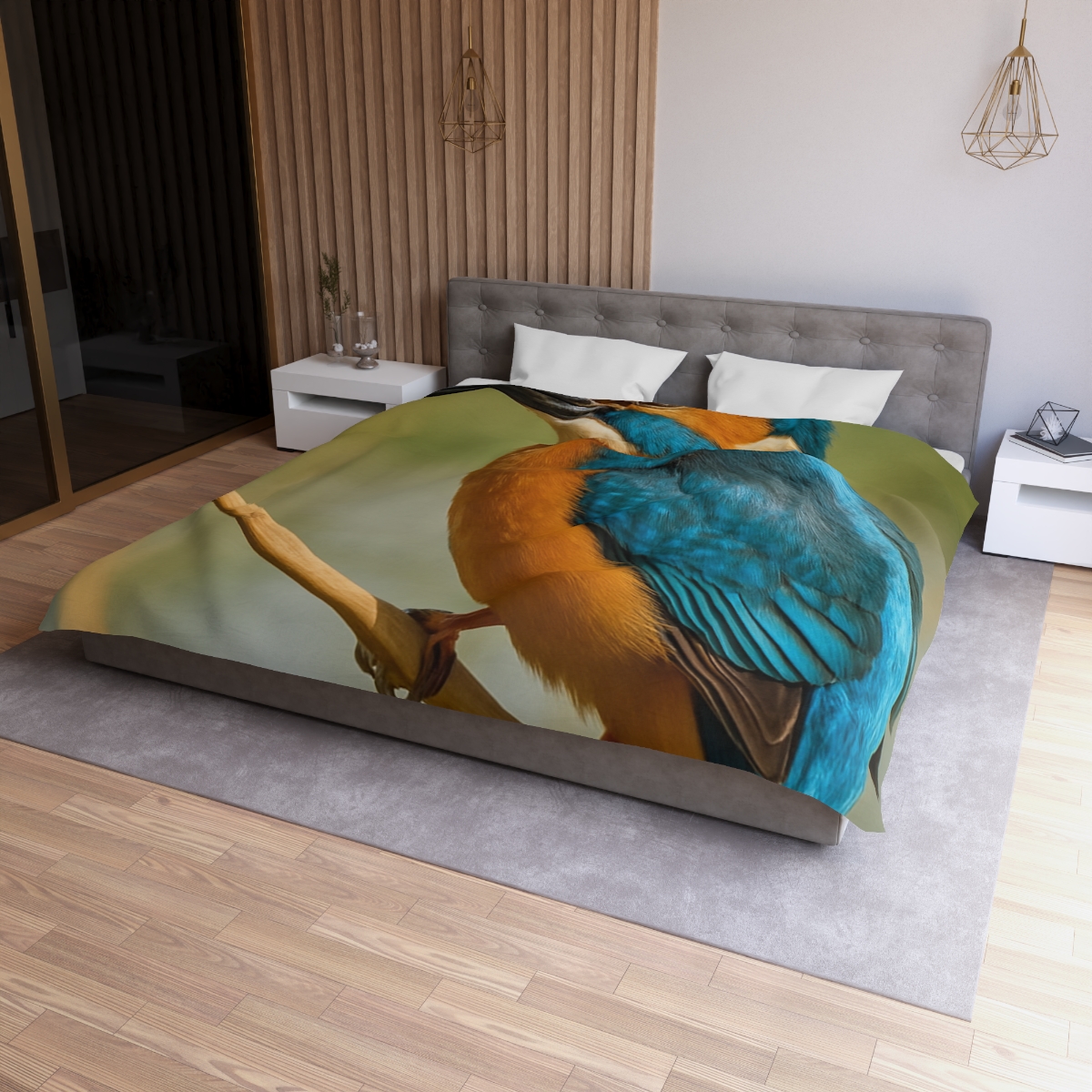 Prism Flash Common Kingfisher warm winter duvets