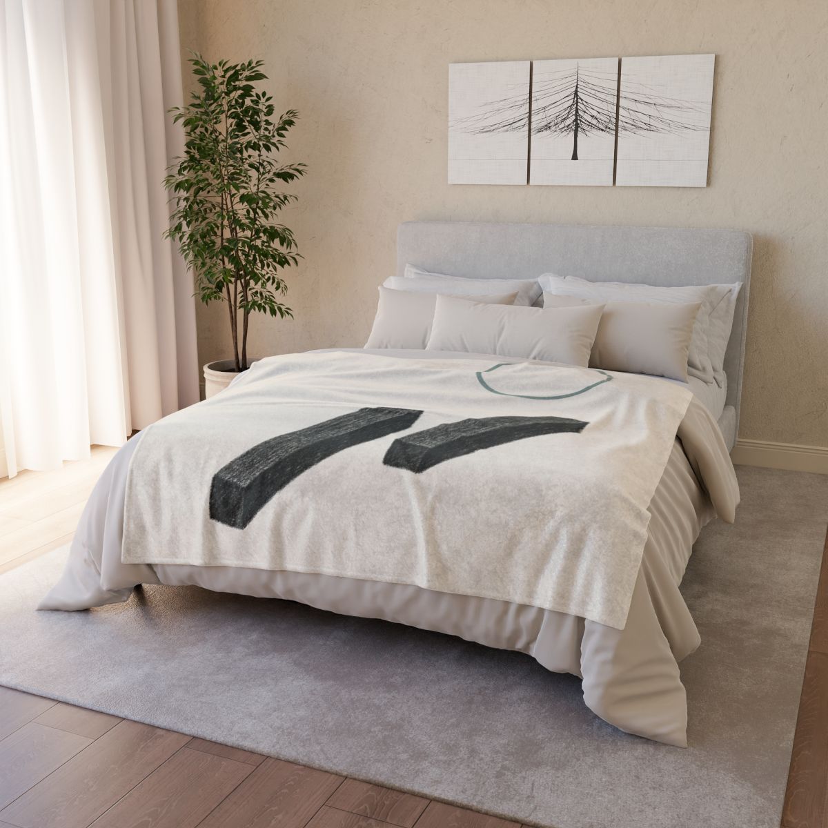 Staggered Bars With Floating Ring warm winter blankets