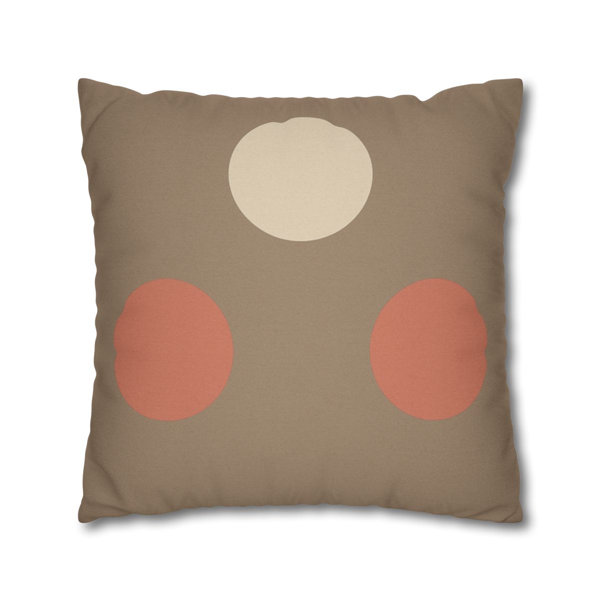 Triad Of Quiet Circles designer print pillow cases
