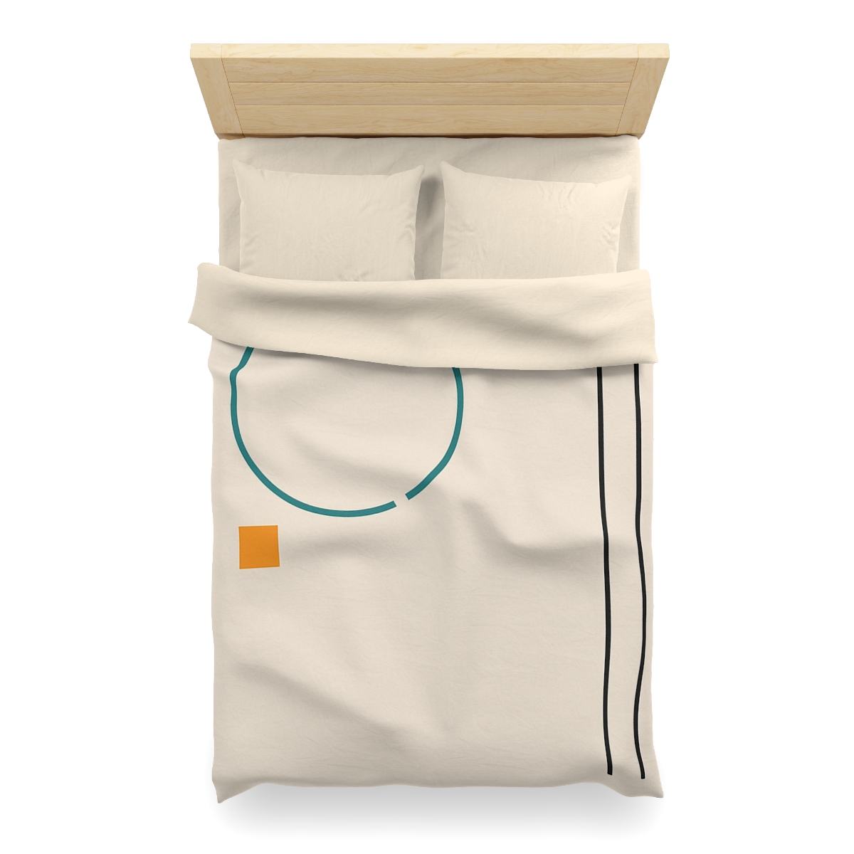 Quiet Column With Split Ring unique patterned duvets