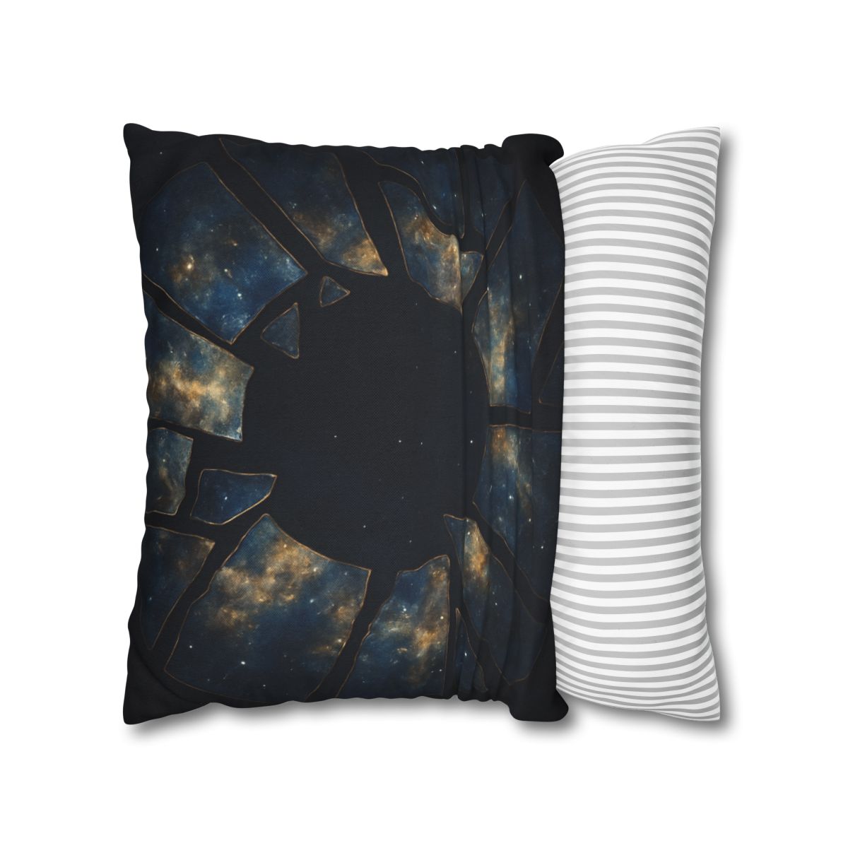 Starlit Fracture Mosaic designer print pillow cases