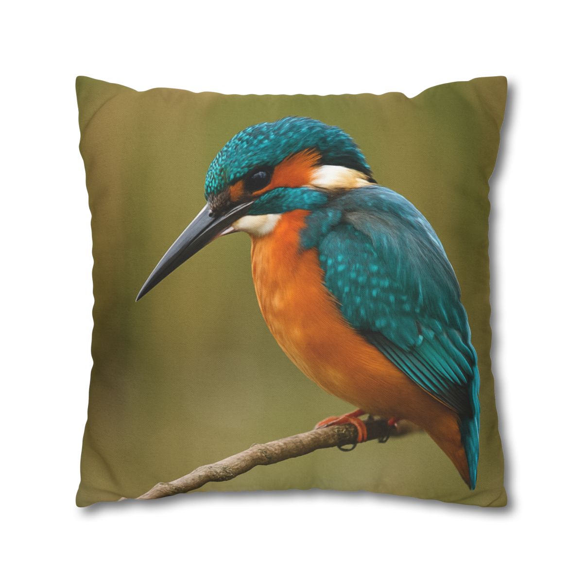 Azure Flash Kingfisher personalized pillow covers