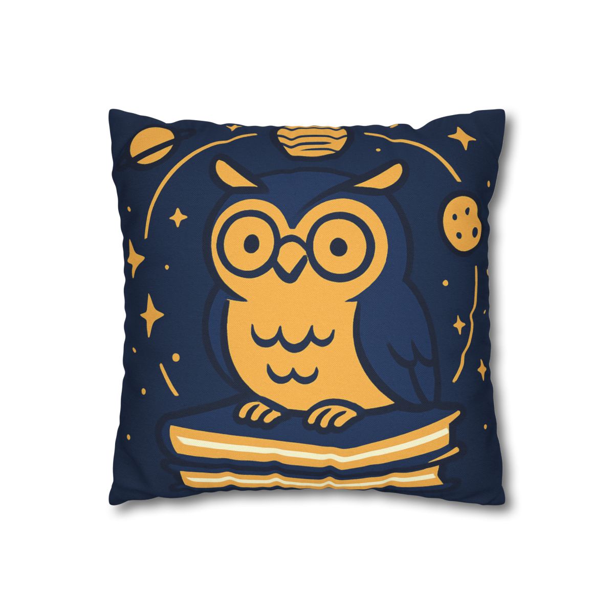 Galactic Owl Library custom pillow cases