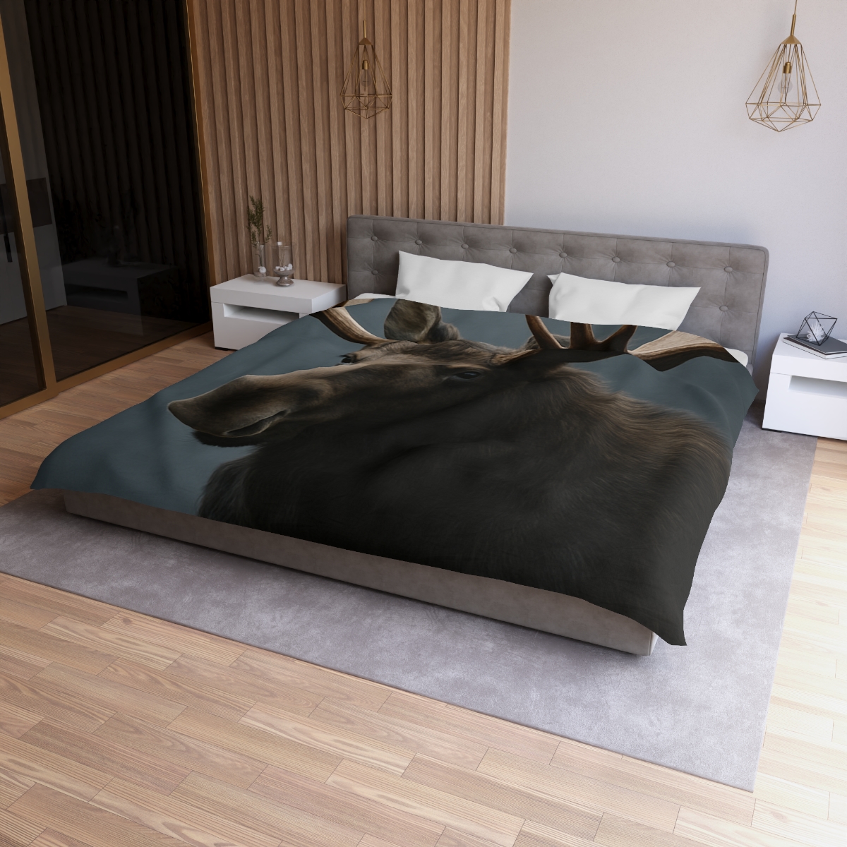 Quiet Titan Moose warm winter duvets