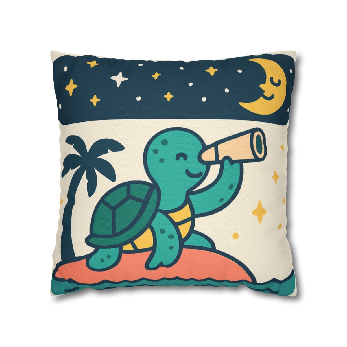 Stargazer Sea Turtle Adventure comfortable bedding pillow covers