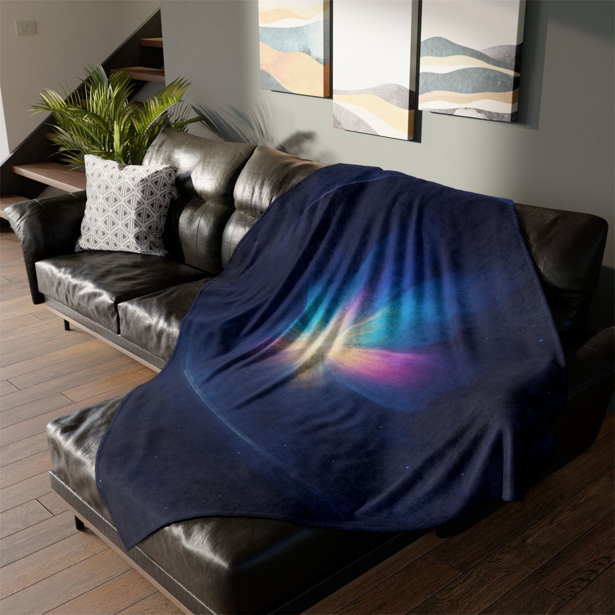 Prismatic Lensing Bloom trendy patterned blankets