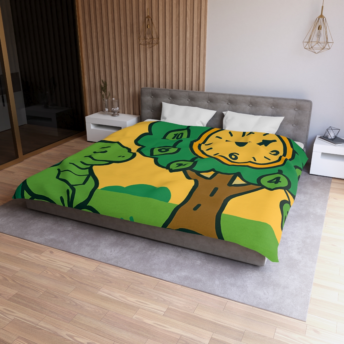 Time-Tree Turtle Tales trendy bedroom duvets