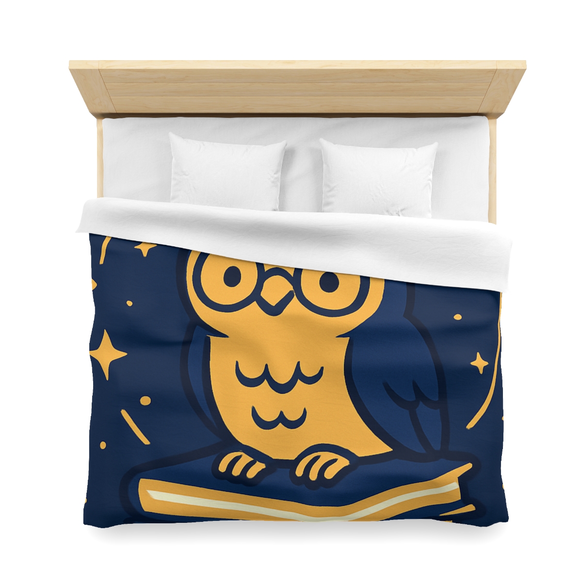 Galactic Owl Library stylish duvet covers
