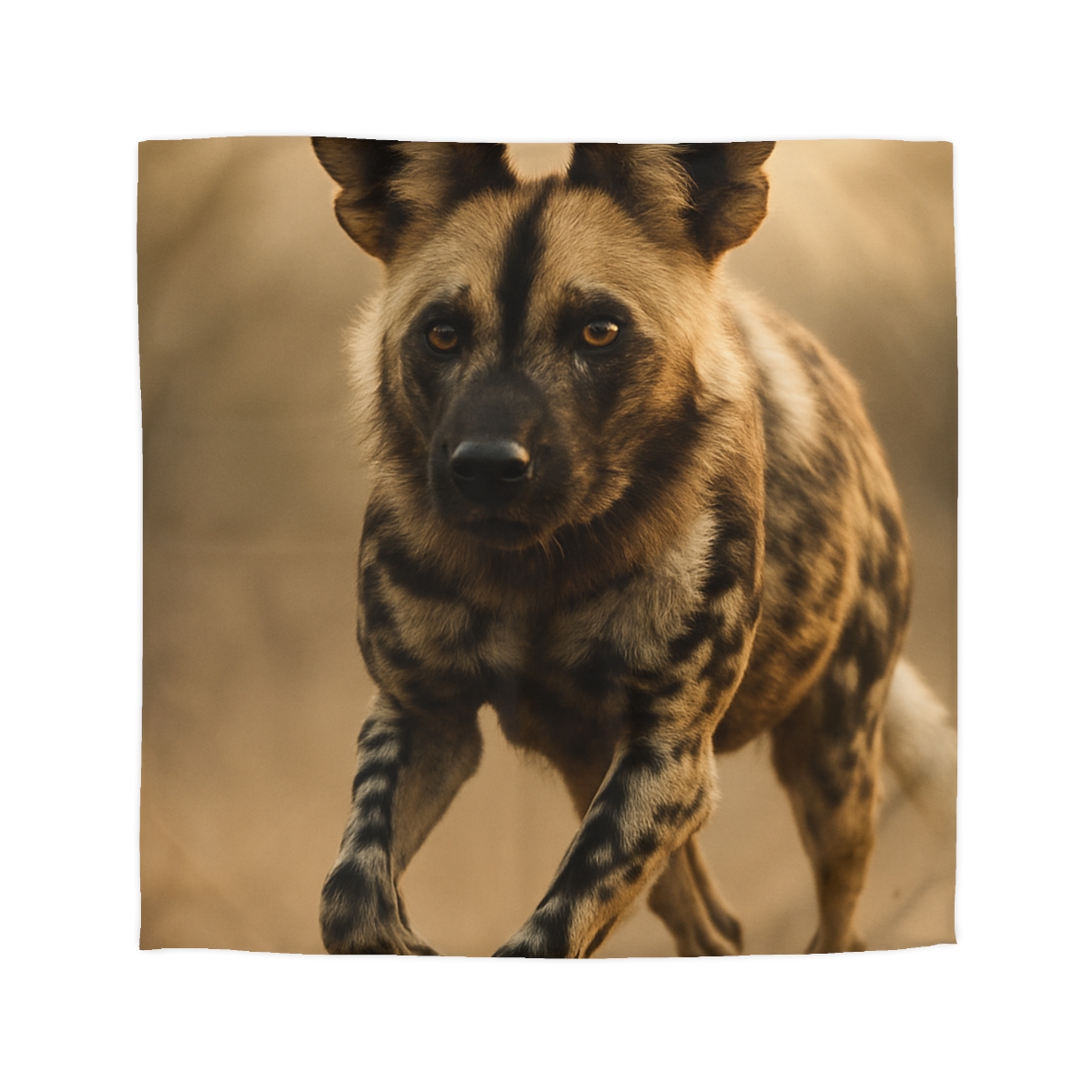 Starlit Scout African Wild Dog unique patterned duvets