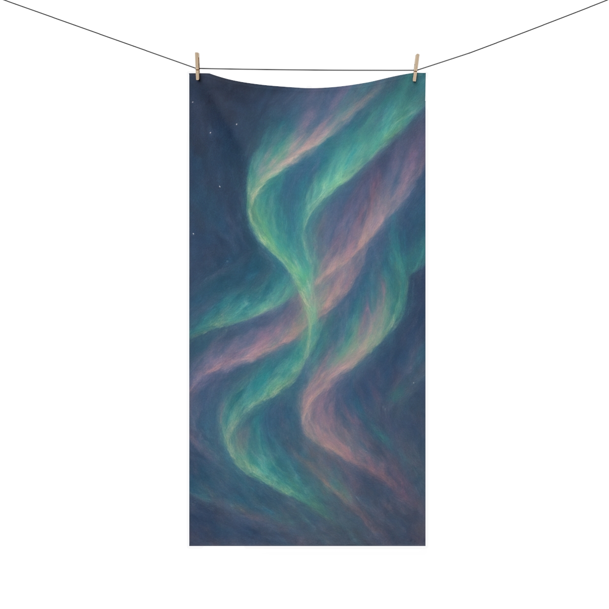 Aurora Weave designer printed towels