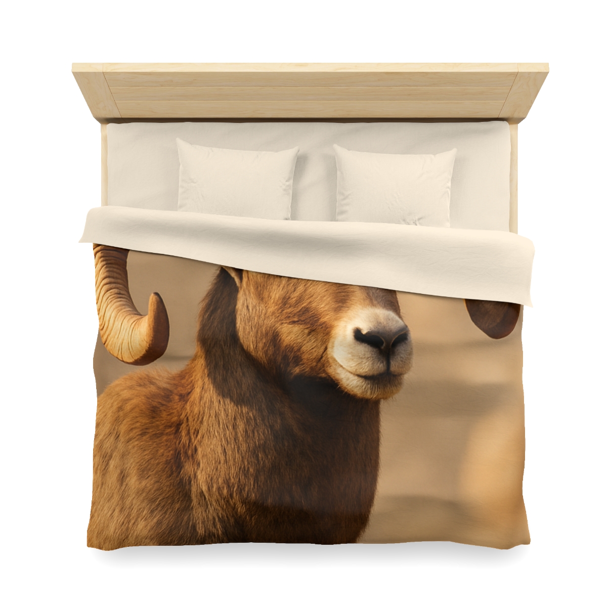Canyon Echo Bighorn Sheep soft comforter duvets