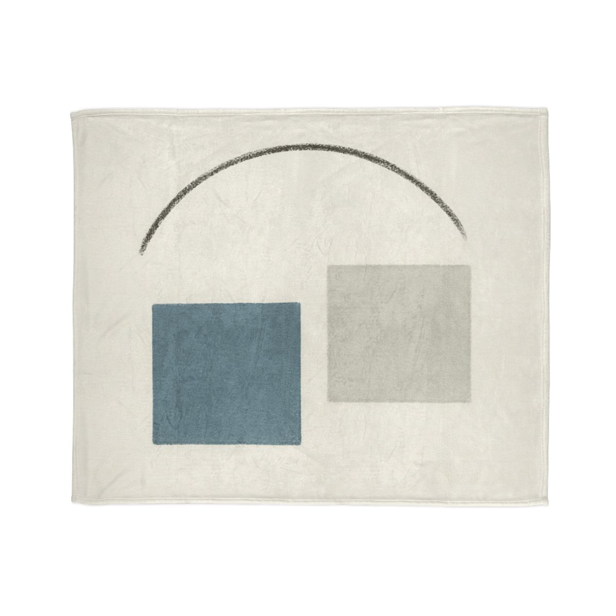 Low Arc Over Offset Squares stylish throw blankets