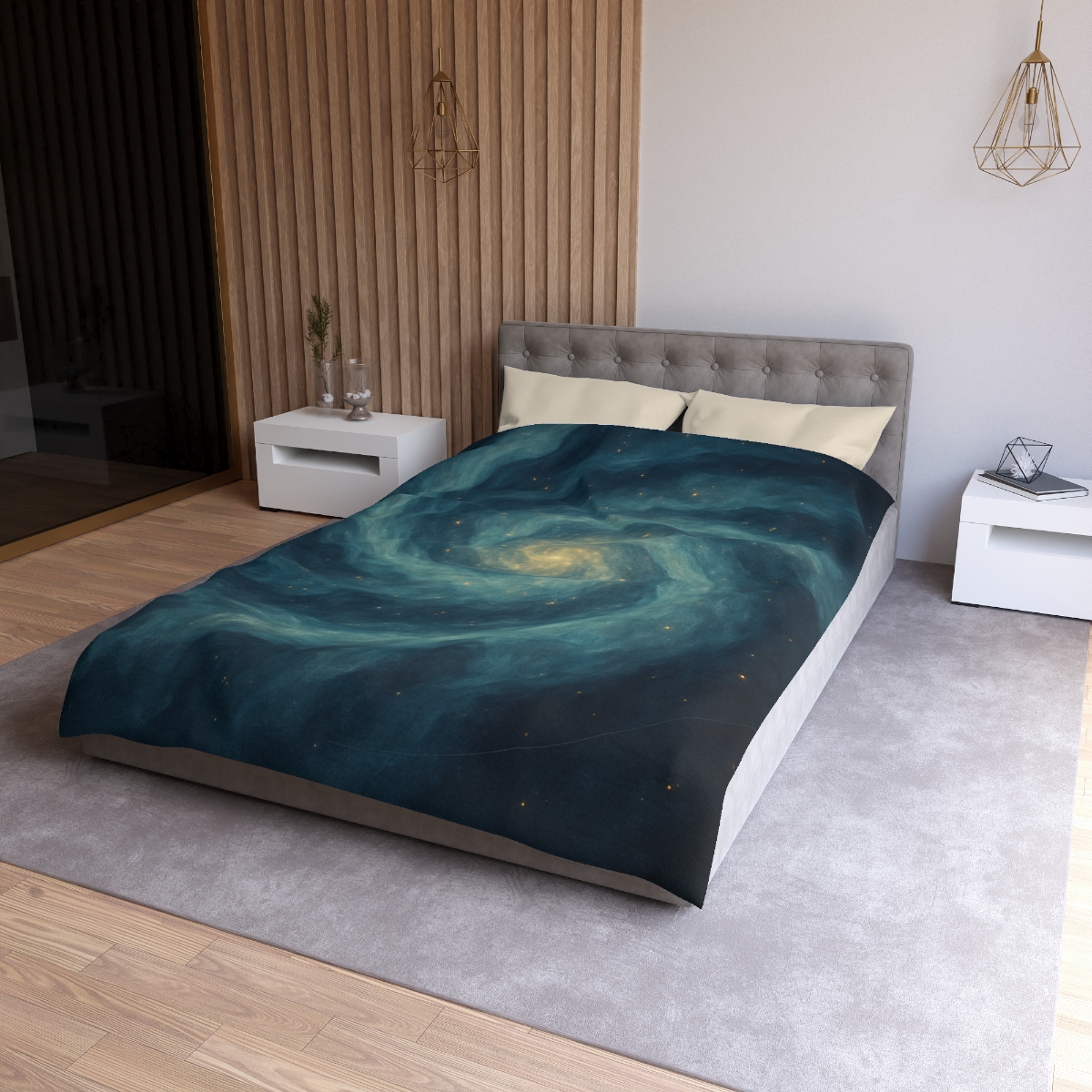 Nebula Spiral Tapestry stylish duvet covers