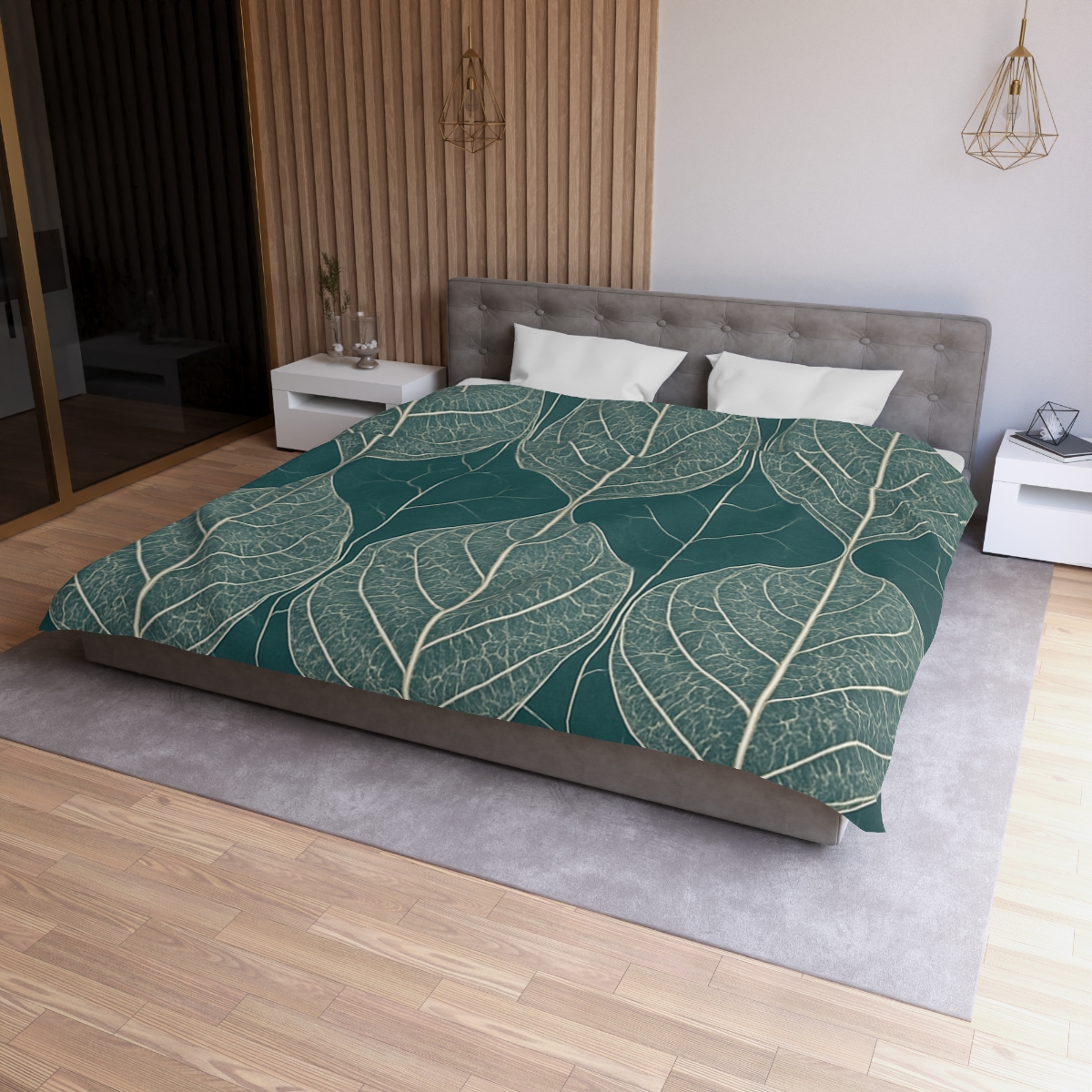 Vein Lace Panel soft comforter duvets