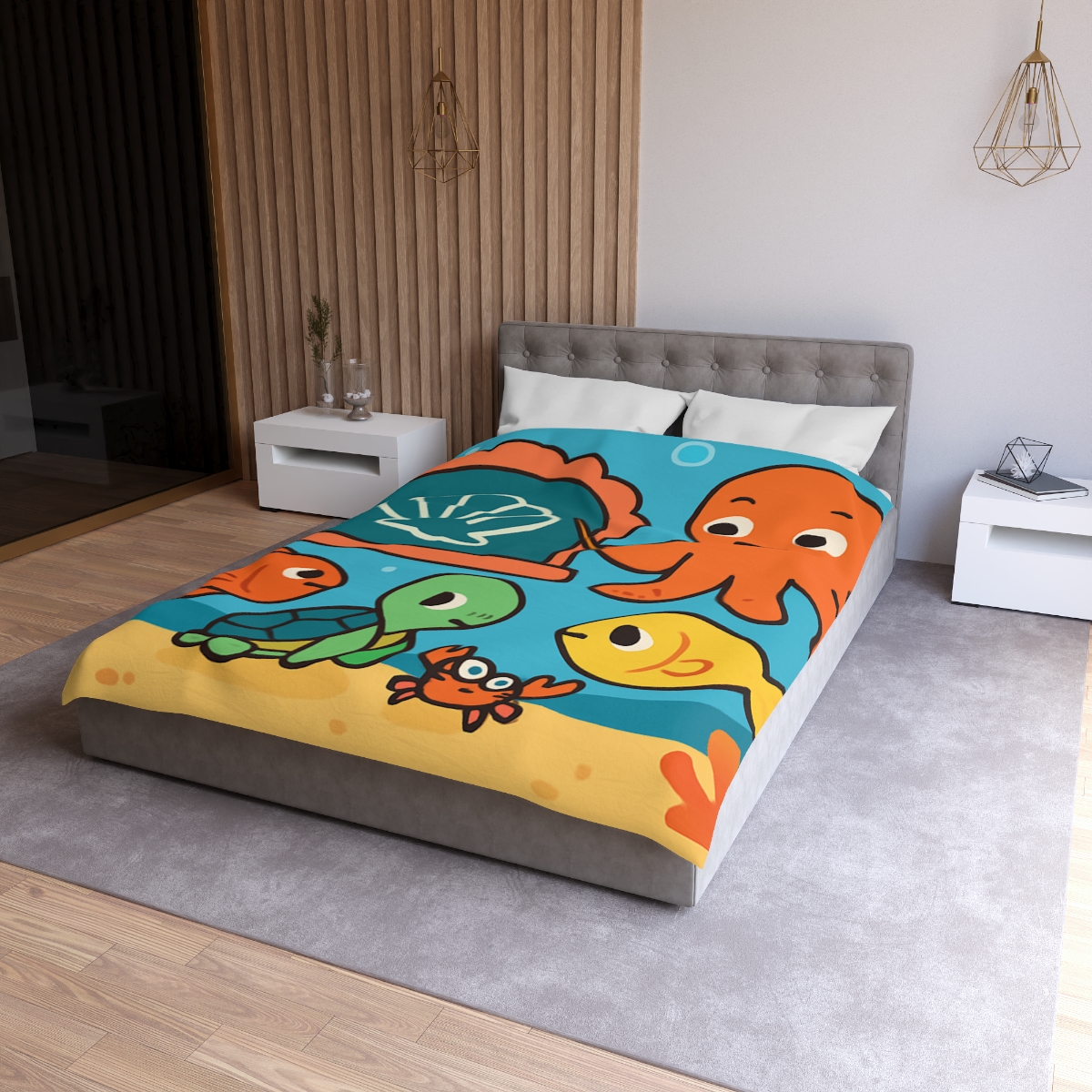 Coral Classroom Under The Sea trendy bedroom duvets