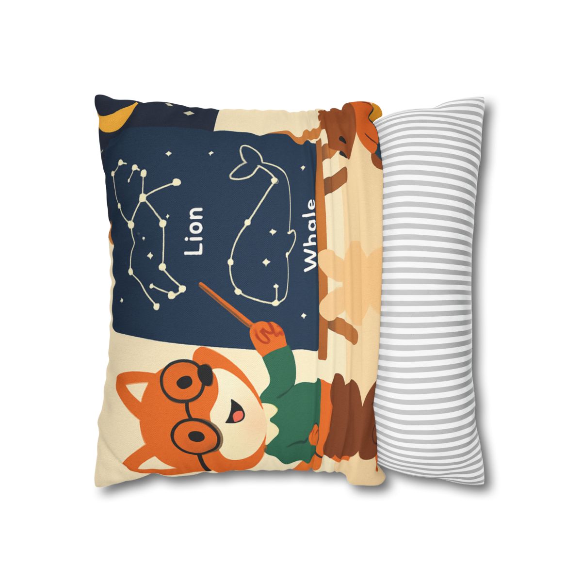 Constellation Classroom Fox trendy patterned pillow cases