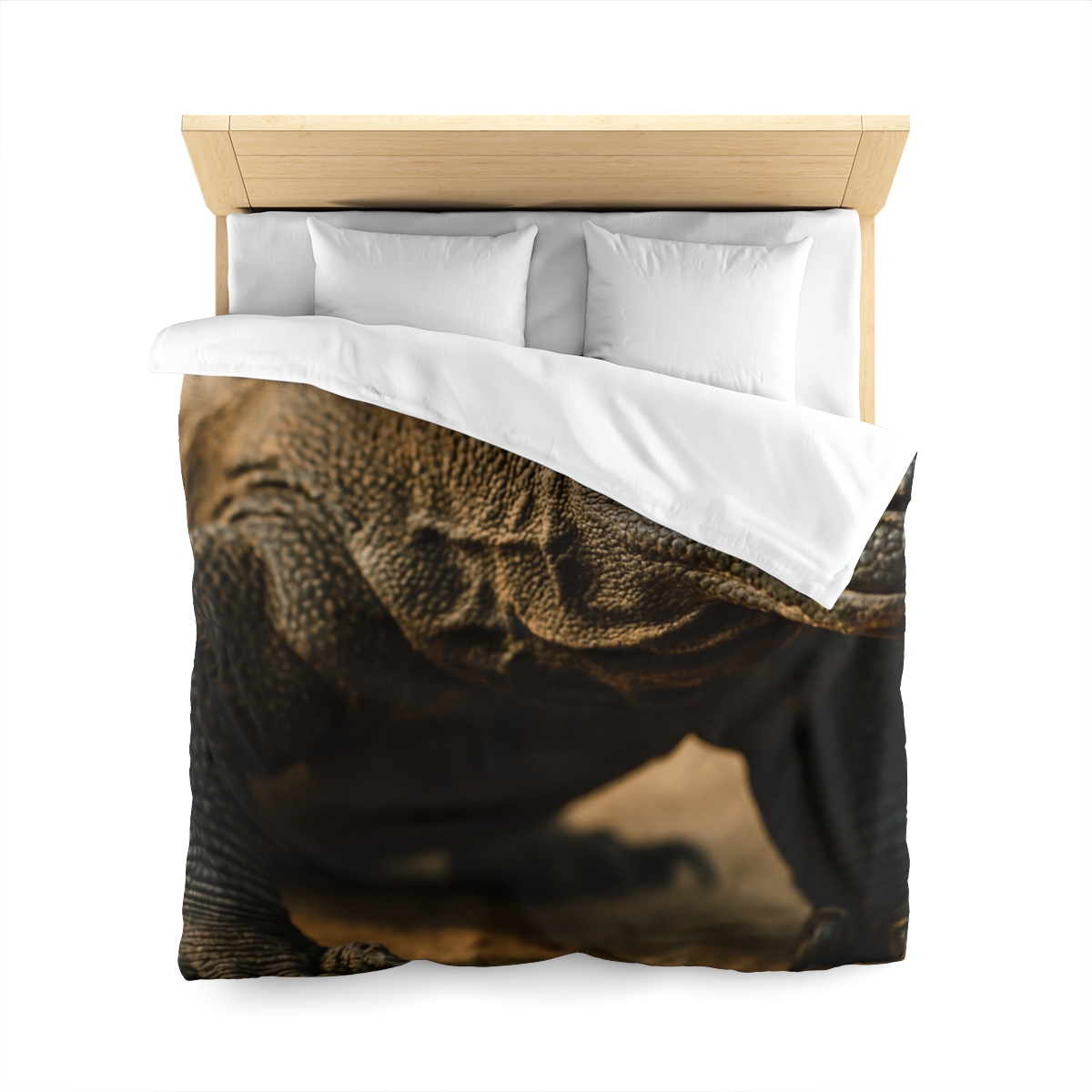 Ancient Sentinel Komodo Dragon unique patterned duvets