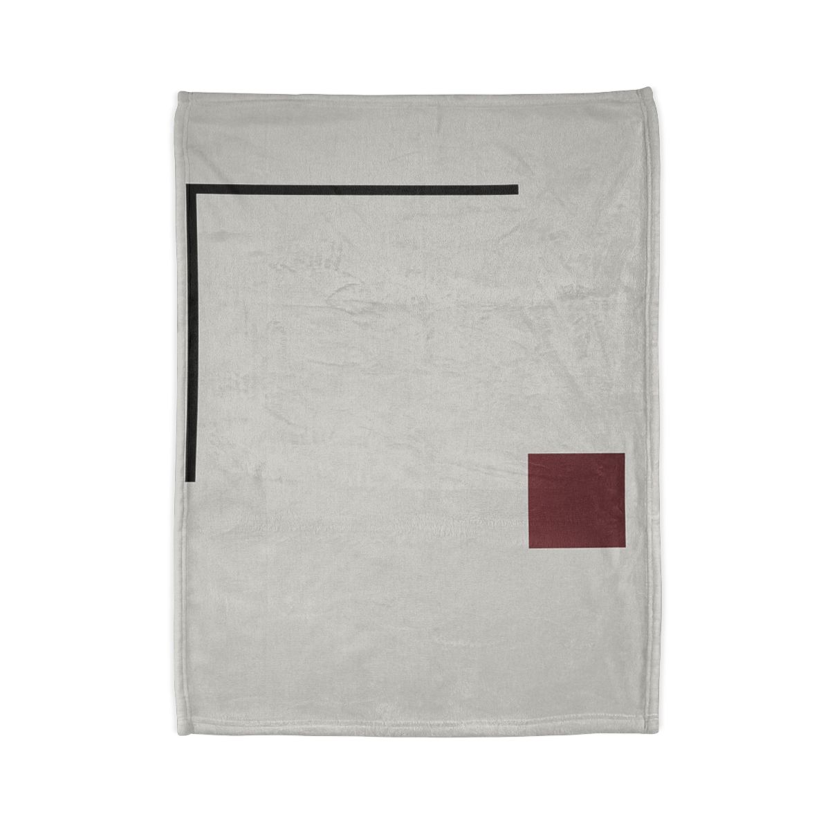 Corner Frame With Floating Square unique gift blankets