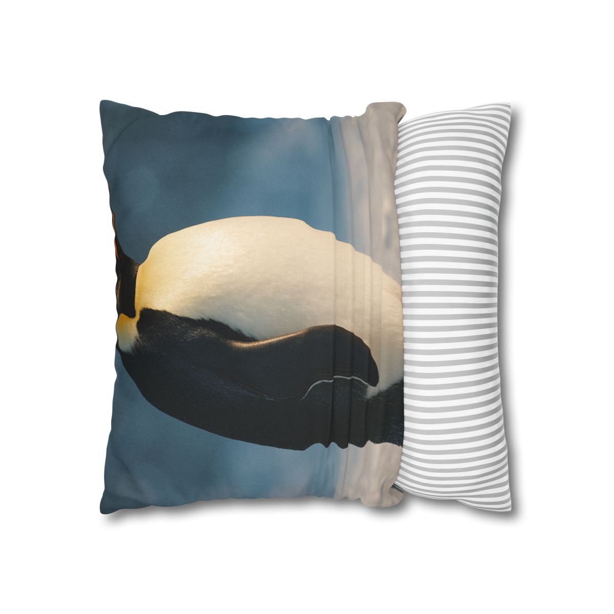 Silver Horizon Emperor Penguin stylish decorative pillowcases