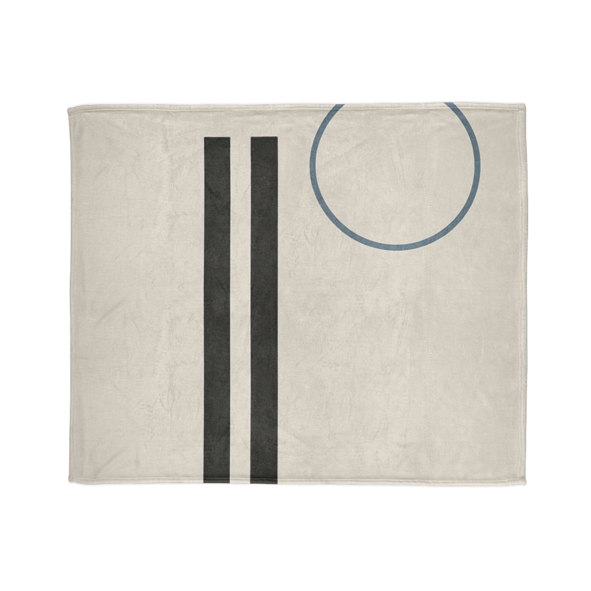 Split Column And Floating Ring designer printed blankets