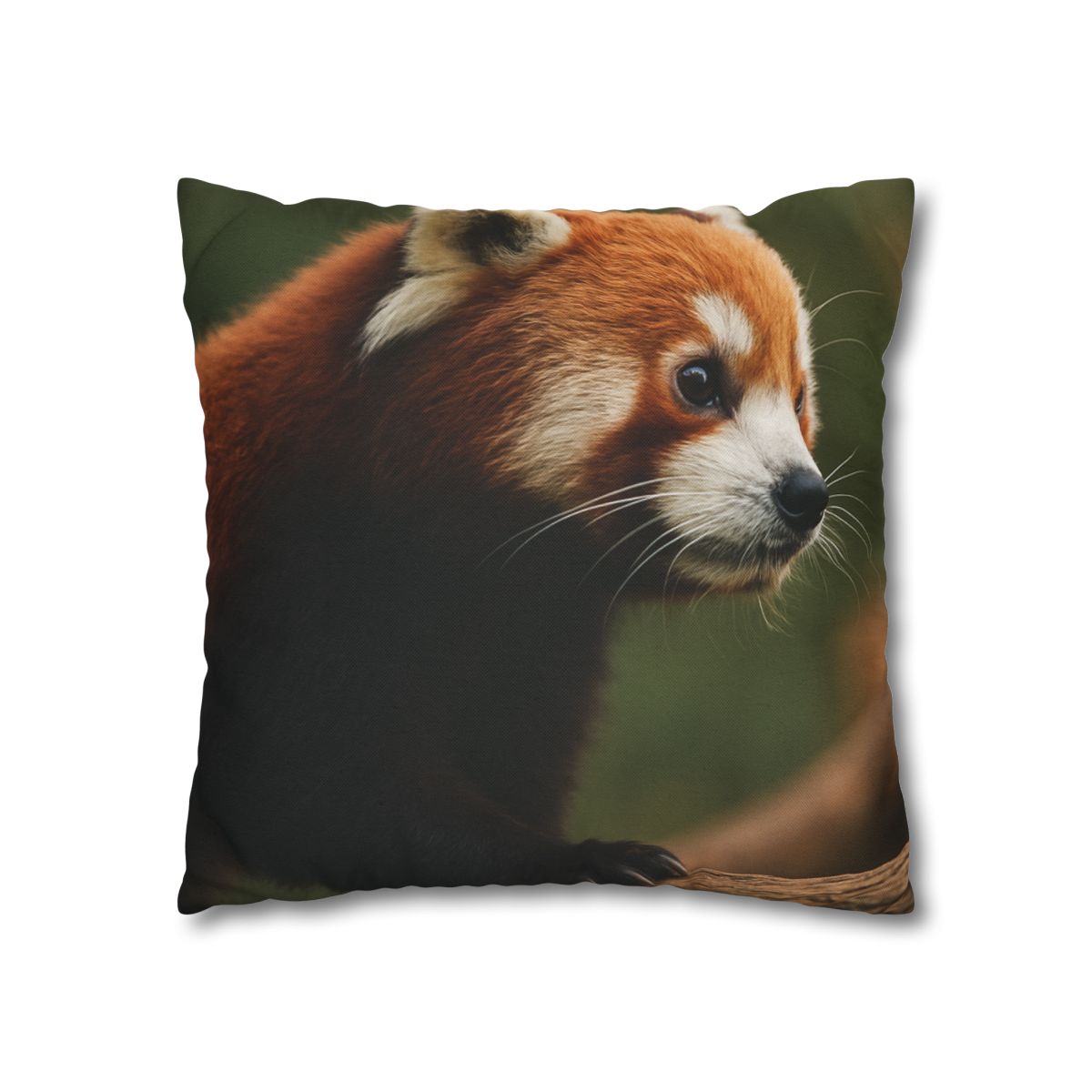Bamboo Climber Red Panda trendy patterned pillow cases