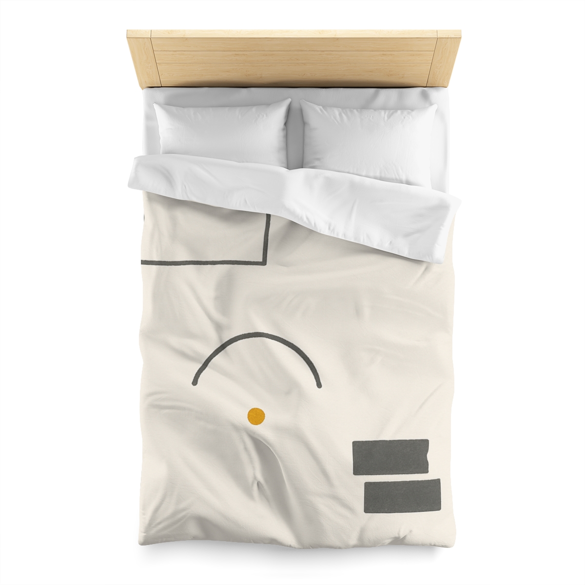 Framed Gap And Resting Arc warm winter duvets