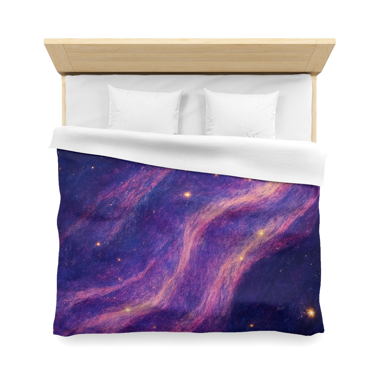 Celestial Veil Of Radiant Nebula unique patterned duvets