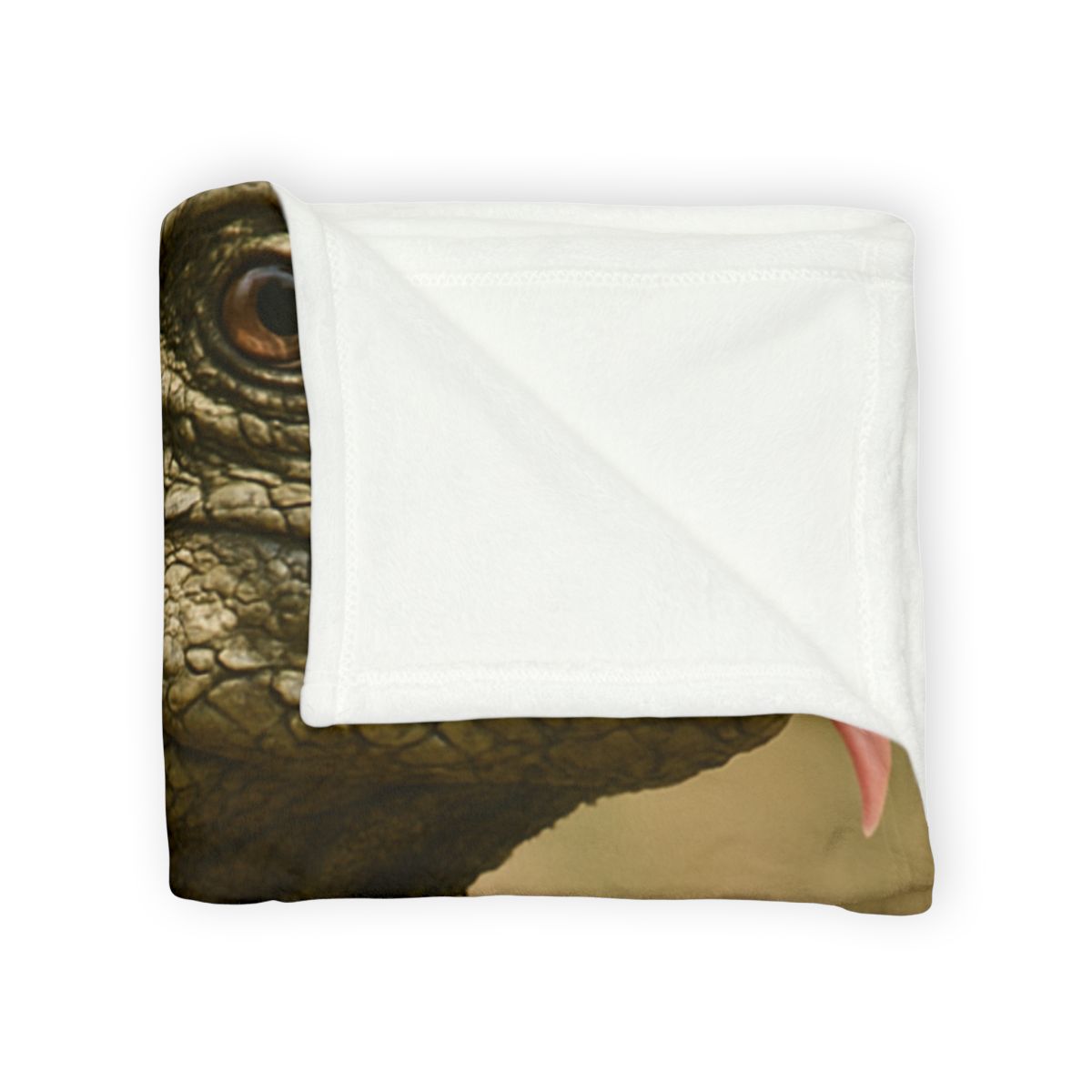Ancient Sentinel Komodo Dragon trendy patterned blankets