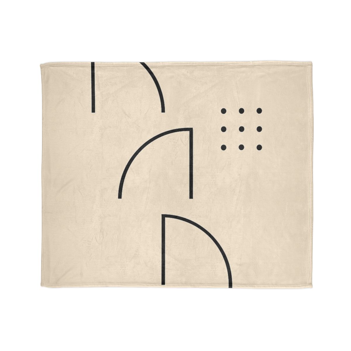 Triad Arc Window Grid trendy patterned blankets