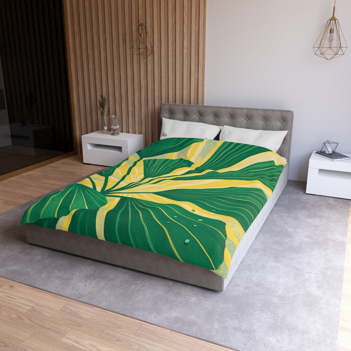 Frond Fan Radiance stylish duvet covers